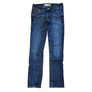 Aeropostale Skinny Jeans Women Size 00 Bayla  Med Wash Low Rise